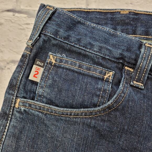 Flame Resistant Carhartt NFPA 2112/CAT 2 Self Extinguishing Work Jean size 40x30 - Picture 7 of 15
